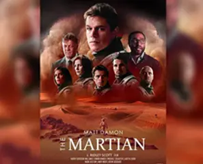 Martian Movie poster design 2