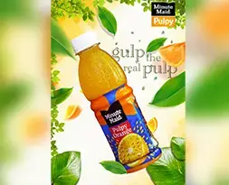 Minute maid poster design