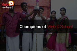 Champions of WebD School