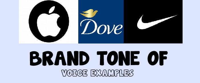 Brand tone of voice examples