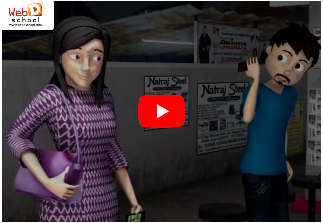 Bus stand romance - 3D animation students work