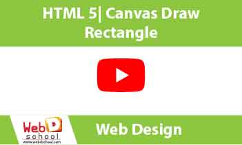 HTML5 - Canvas Draw Rectangle | Web D School | Best Institute in Chennai
