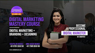 Digital Marketing course in Chennai - Web D School