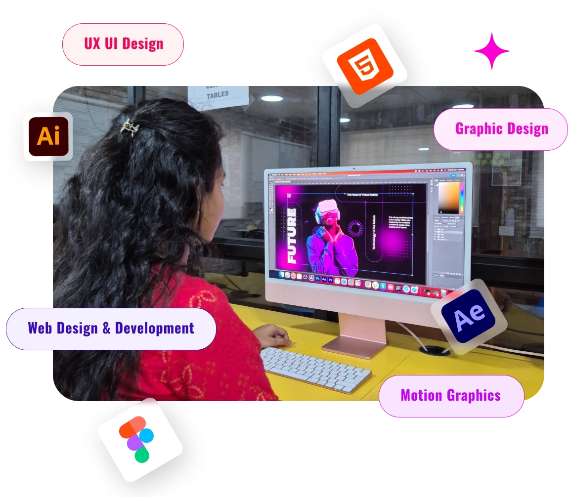 AI-Powered Designer Pro Course Chennai | Unlock 4 Careers in Course | UX/UI | GD