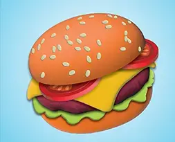 3D food illustration created by graphic design student demonstrating shading and object detailing