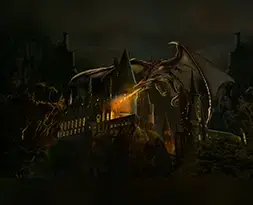 Epic fantasy composite artwork by graphic design student highlighting advanced manipulation skills