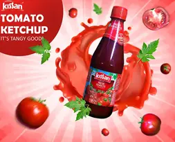 Food product advertisement design created by a graphic design student focusing on branding and visual storytelling