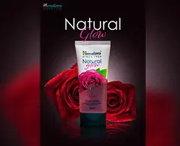Cosmetic product advertisement designed by a graphic design student showcasing lighting and branding skills